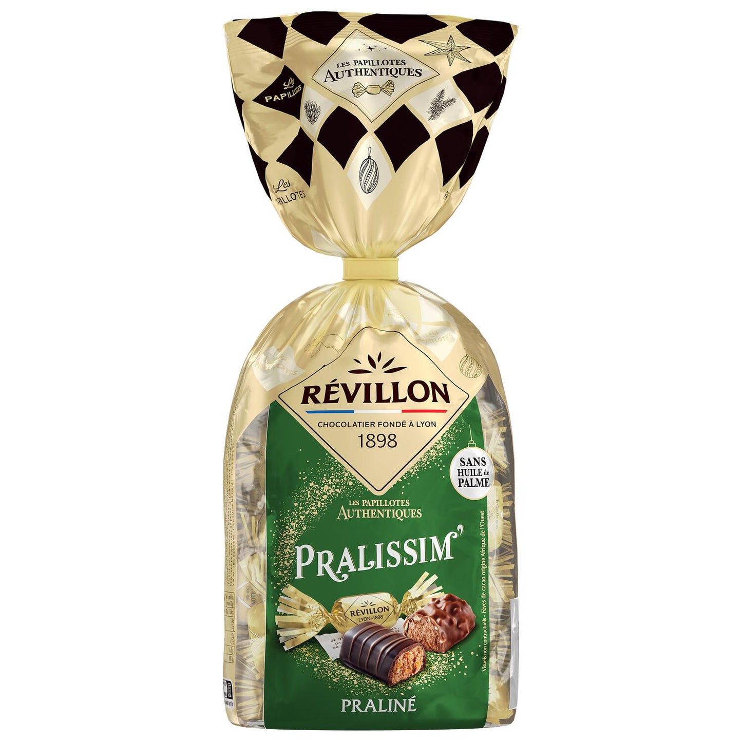Revillon Praline - Pralissim- chocolat au praline, 300g - Blaiche