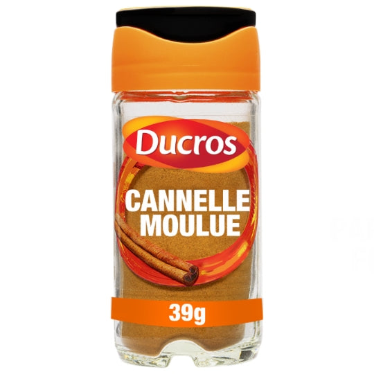 Cannelle Moulue DUCROS — le flacon de 39 g — Lot de 3