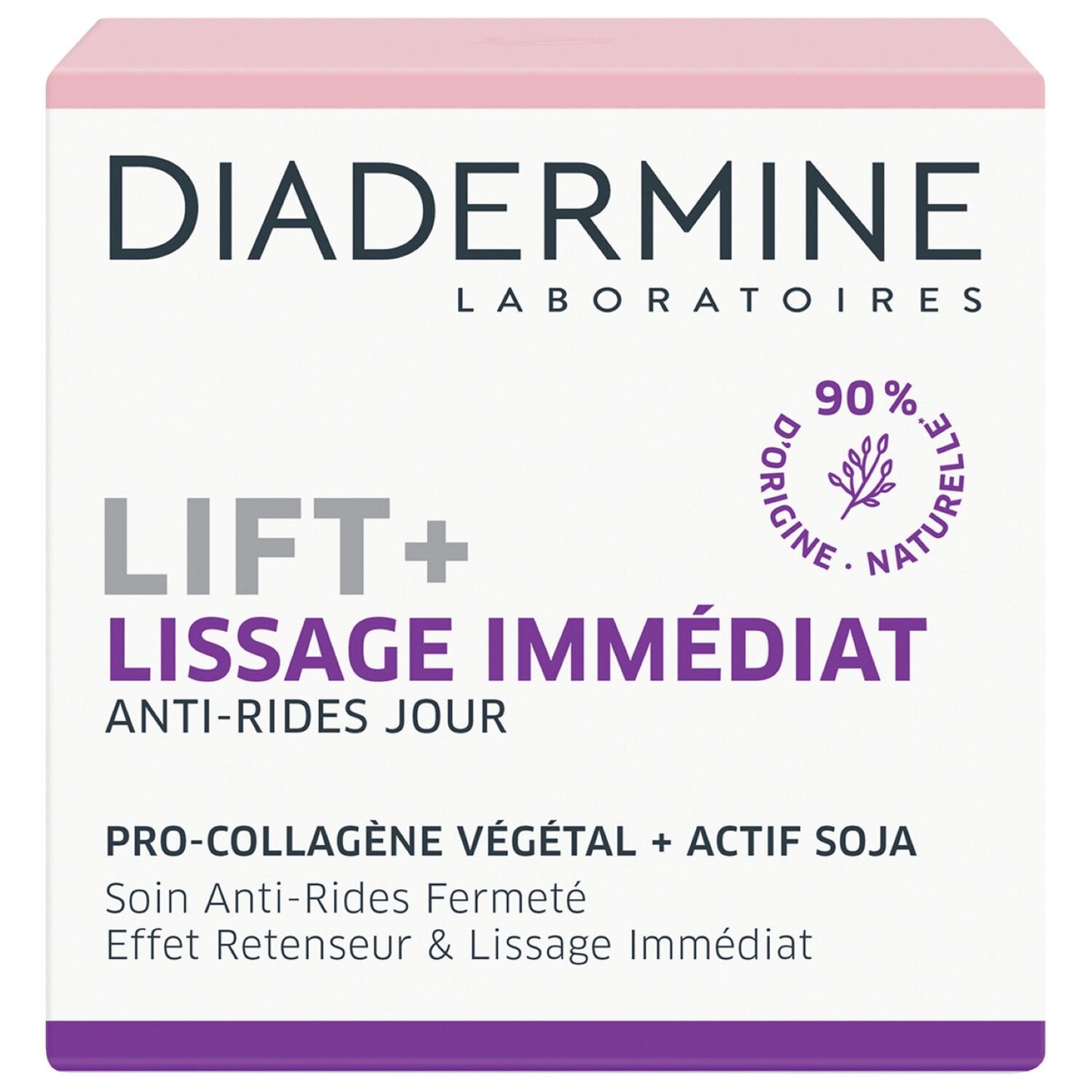 Crème Anti-âge Jour Ultra Tenseur Pro-Collagène Végétal et Actif Soja Lift+ DIADERMINE