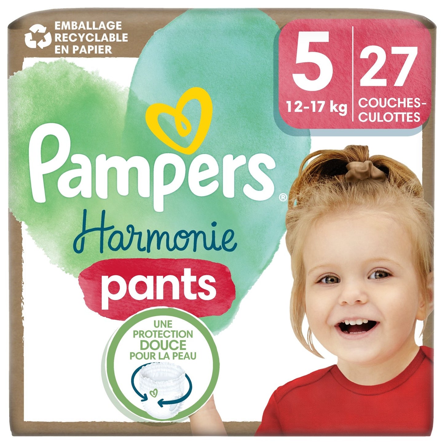 Couches-Culottes Taille 5 12-17kg Harmonie Pants PAMPERS