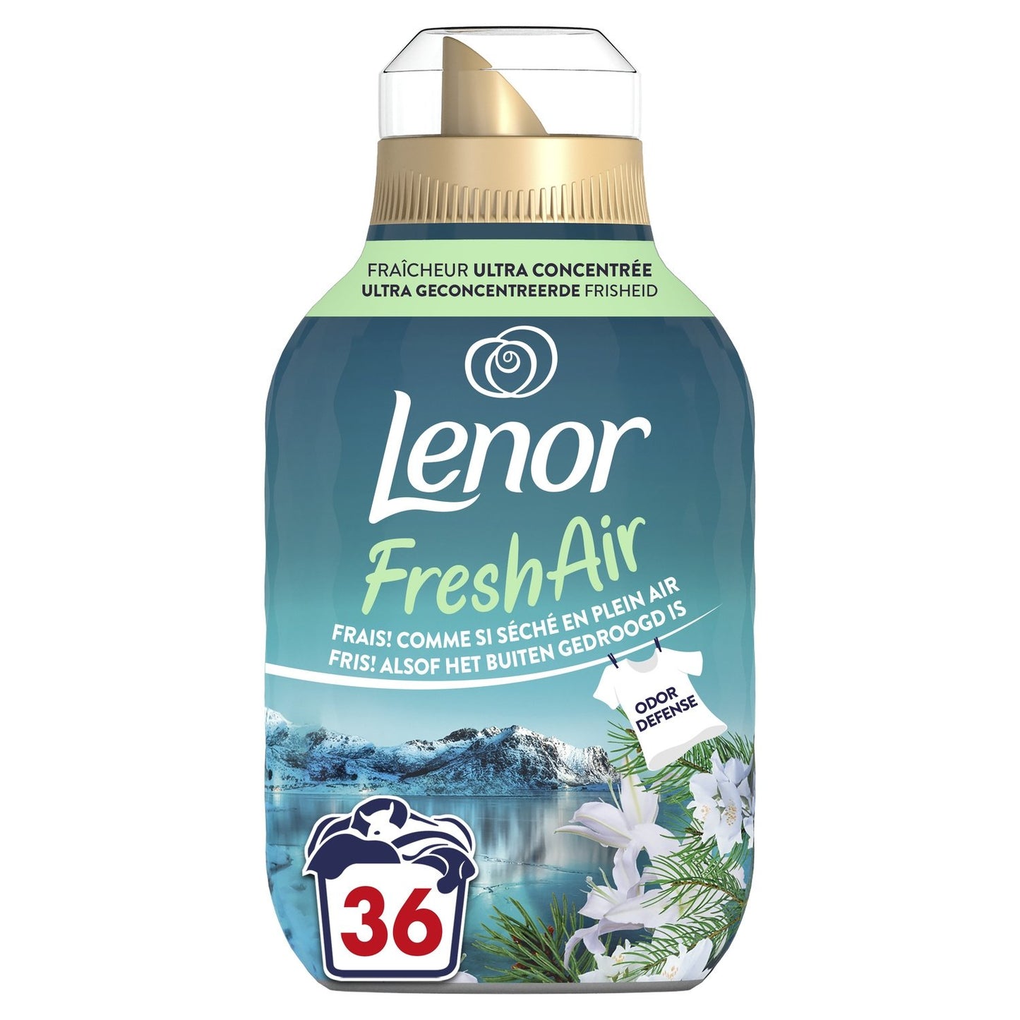 Adoucissant Fresh Air Fraîcheur Solstice Boréal LENOR
