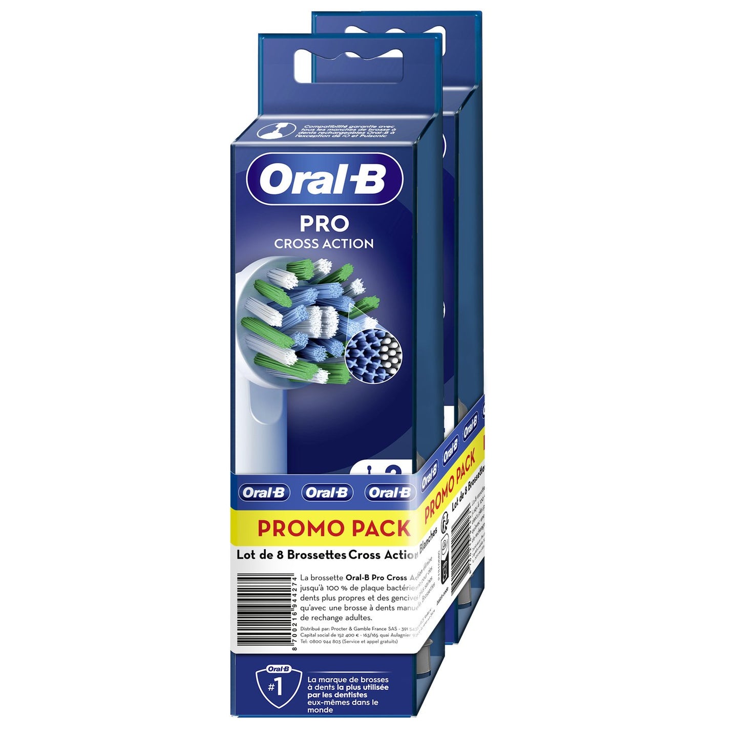 Brossette à Dents Pro Cross Action ORAL-B