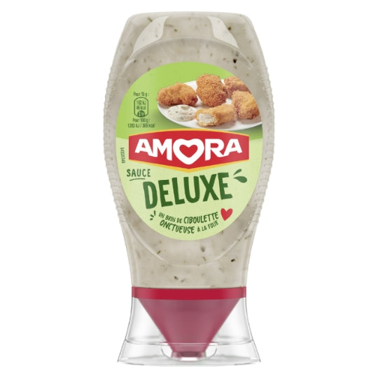 Sauce Deluxe AMORA — Le flacon de 247g — Lot de 3