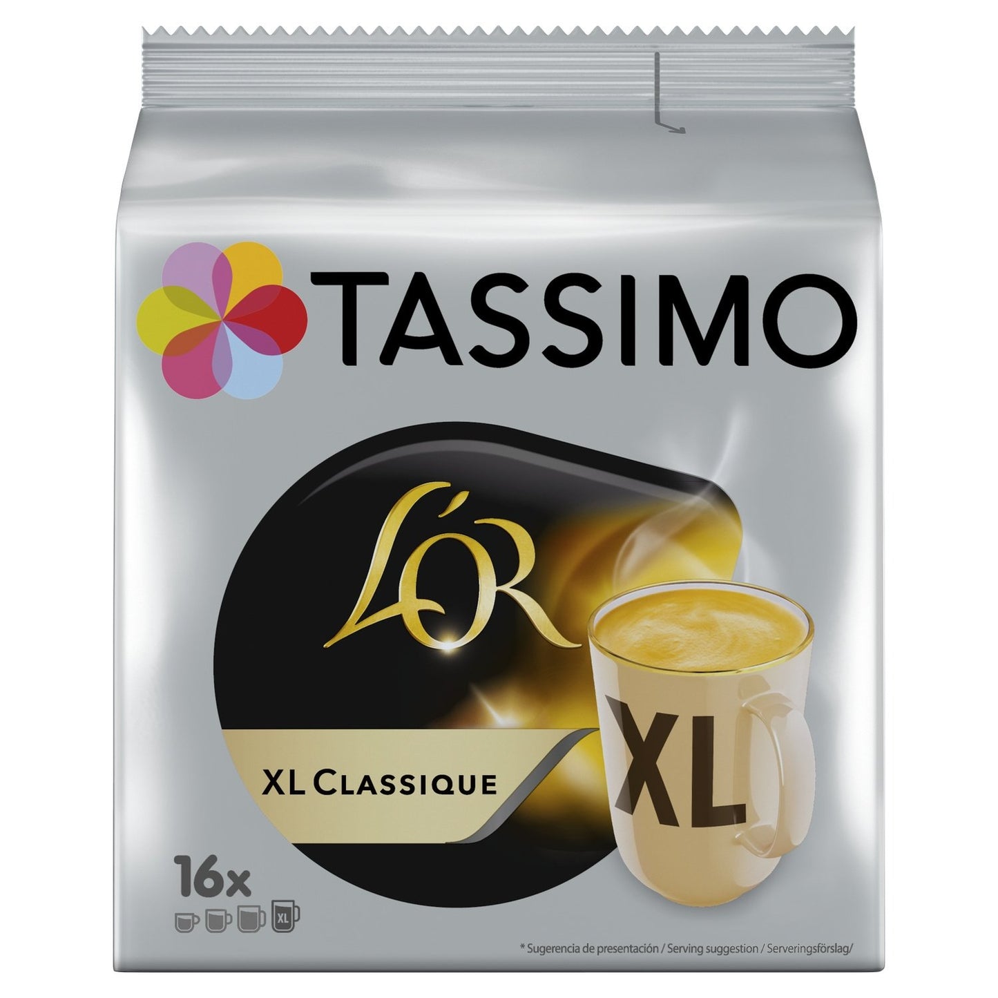 Café Dosettes Classic XL L'Or Compatible Tassimo TASSIMO