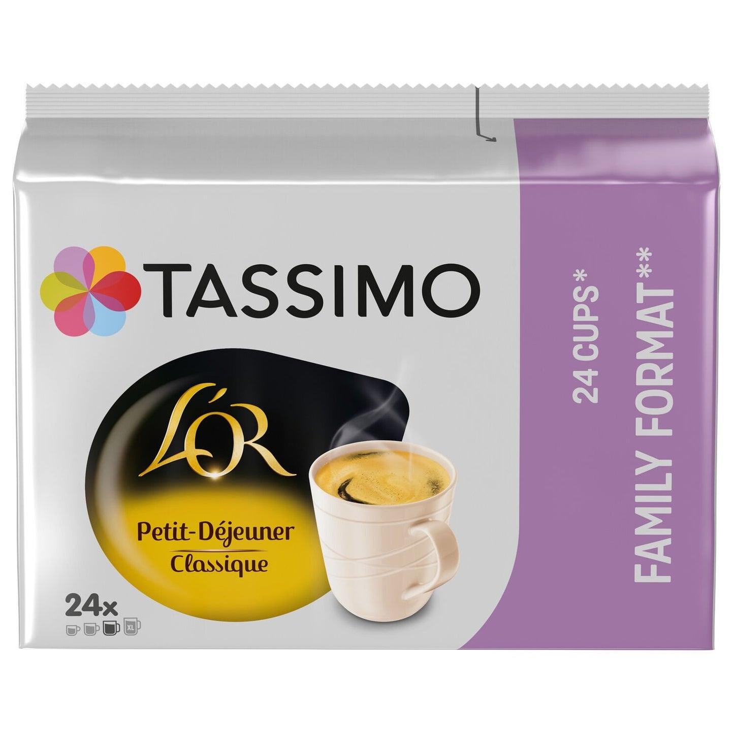 Café Dosettes Petit Déjeuner Classique Compatible Tassimo TASSIMO