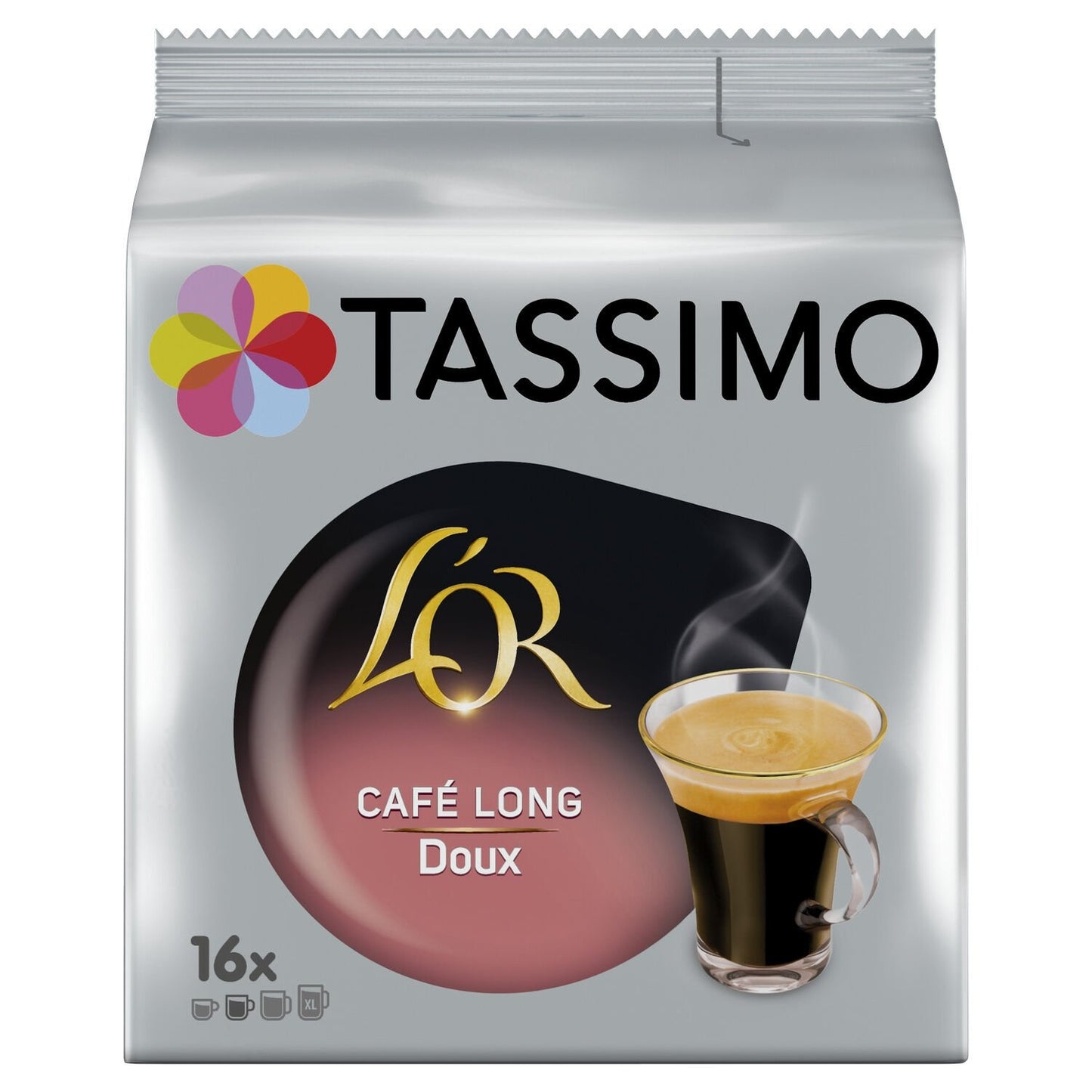 Café Dosettes Long L'Or Compatible Tassimo TASSIMO