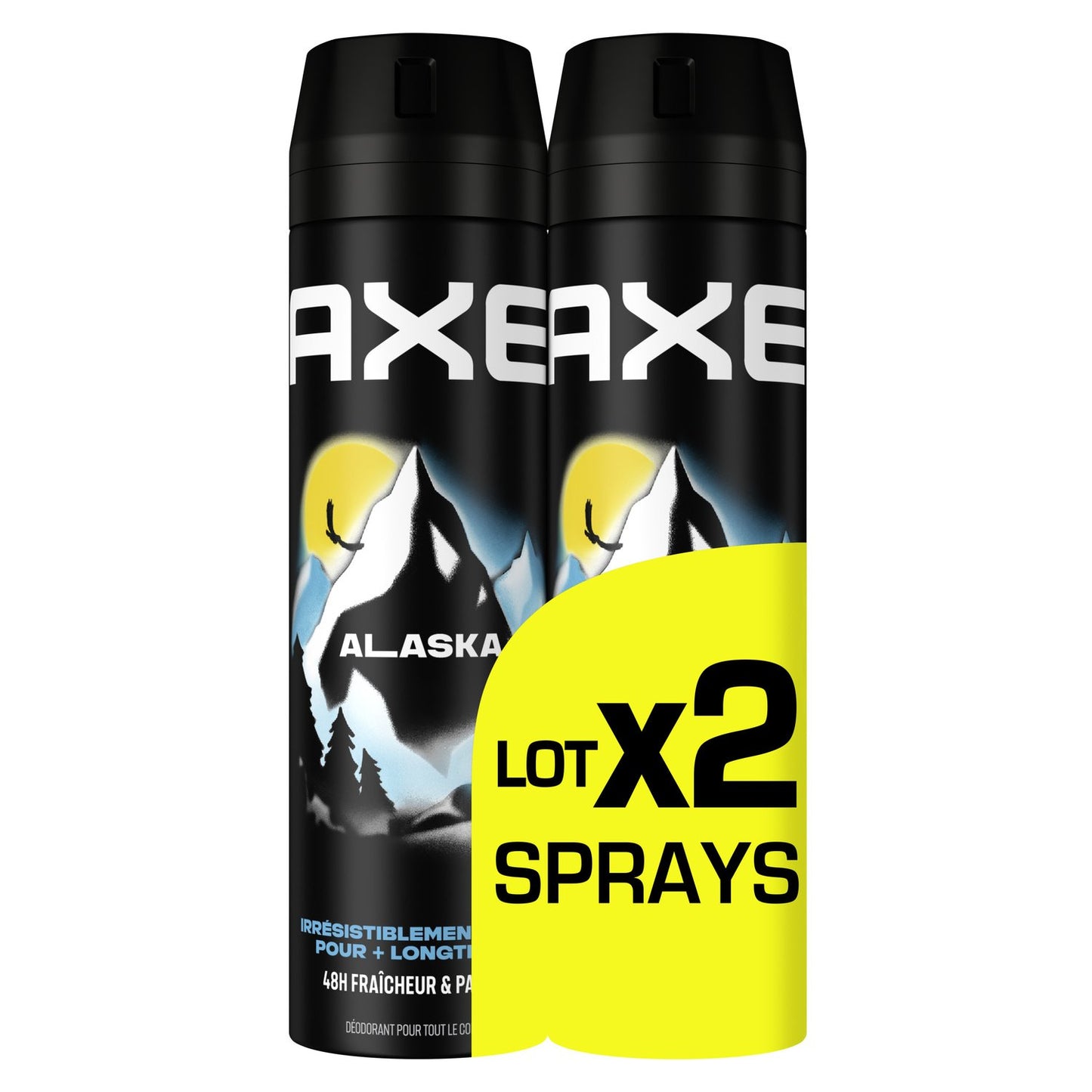 Déodorant spray Homme Anti-transpirant Alaska 48h AXE