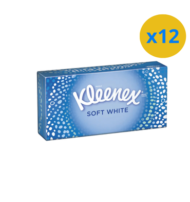 KLEENEX BOITE SOFT WHITE (70 MOUCHOIRS)