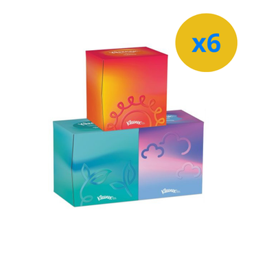 KLEENEX COLLECTION BOX 48 PIÈCES 3 PLIS