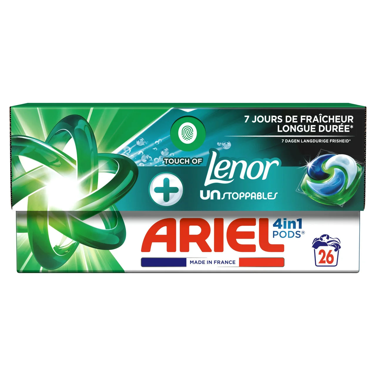 Ariel Pods + Touche of Lenor Unstoppables x26