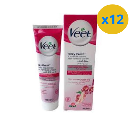 VEET CRÈME DÉPILATOIRE SILKY FRESH - PEAUX NORMALES 100ML
