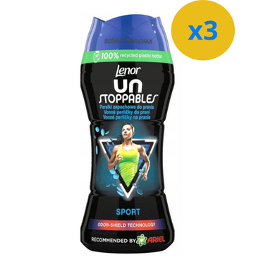 LENOR PARFUM DE LINGE EN PERLES SPORT UNSTOPPABLES 210GR