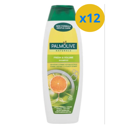 4 X SHAMP. PALMOLIVE FRESH&VOLUME AGRUM 350ML