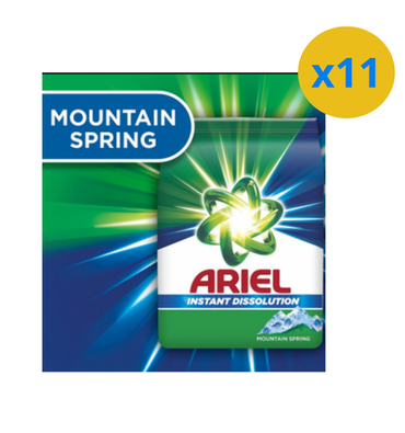 ARIEL POUDRE COULEUR 4 LAVAGES SOURCE DE MONTAGNE 300G