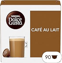 Nescafé Dolce Gusto Café au Lait - Café - 90 Capsules (Pack de 3 boîtes XL x 30) - Blaiche