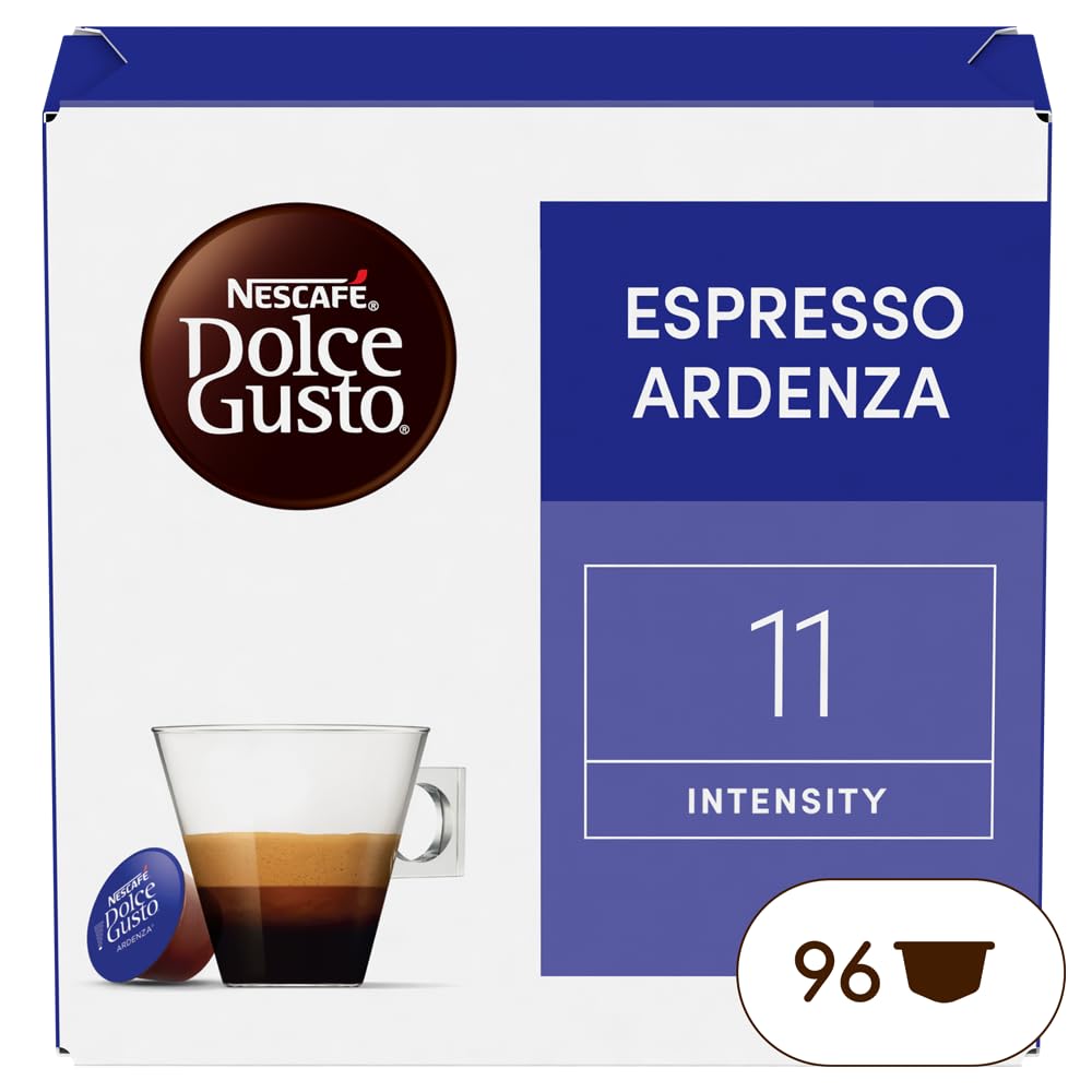 Nescafé Dolce Gusto Espresso Ardenza - Café - 96 Capsules (Pack de 6 boîtes x 16)