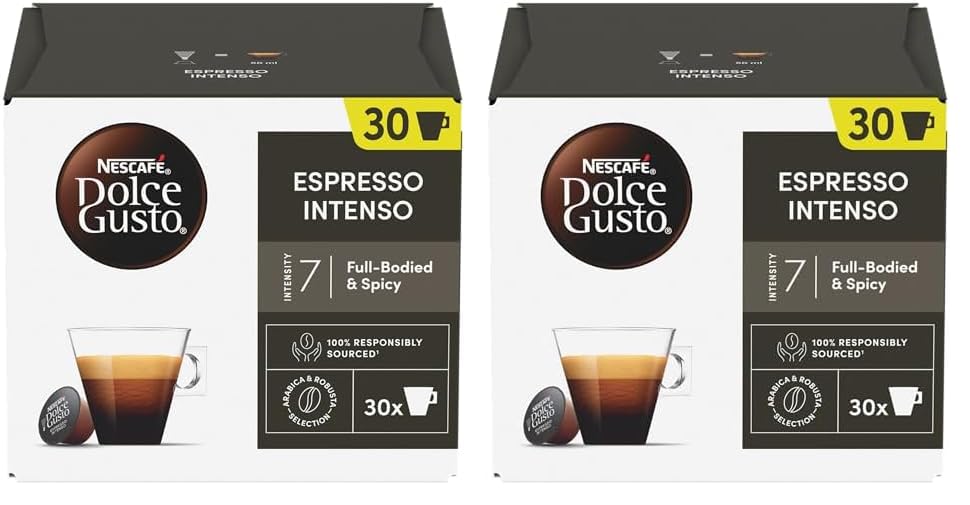 Nescafé Dolce Gusto Lungo Intenso - Café - 96 Capsules (Pack de 6 boîtes x 16) - Blaiche