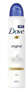 DOVE DÉODORANT ORIGINAL ANTI-TRANSPIRANT 0 ALC 48H 200ML