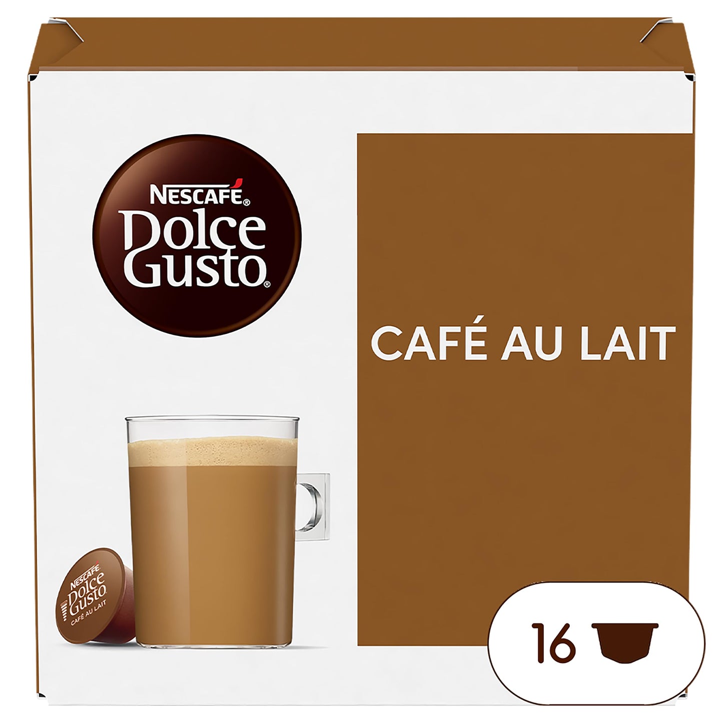 Dolce Gusto Café au Lait, 16 capsules
