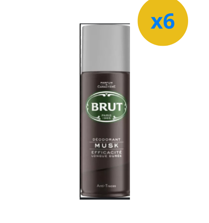 DEO BRUT MUSK 200ML FR