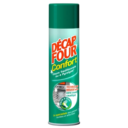 DECAP'FOUR SPRAY CONFORT NETTOYANT MÉNAGER FOURS TRADITIONNELS OU PYROLYSE SANS