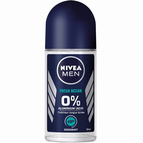 NIVEA DÉODORANT ROLL-ON MEN FRESH OCEAN 48H 50 ML
