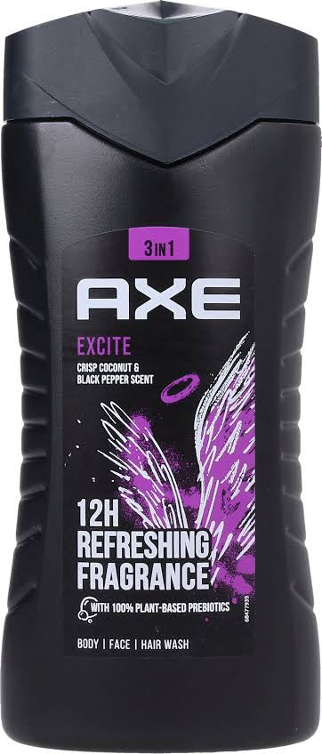 AXE GEL DOUCHE 3 EN 1 - EXCITE PROVOCATION 250ML
