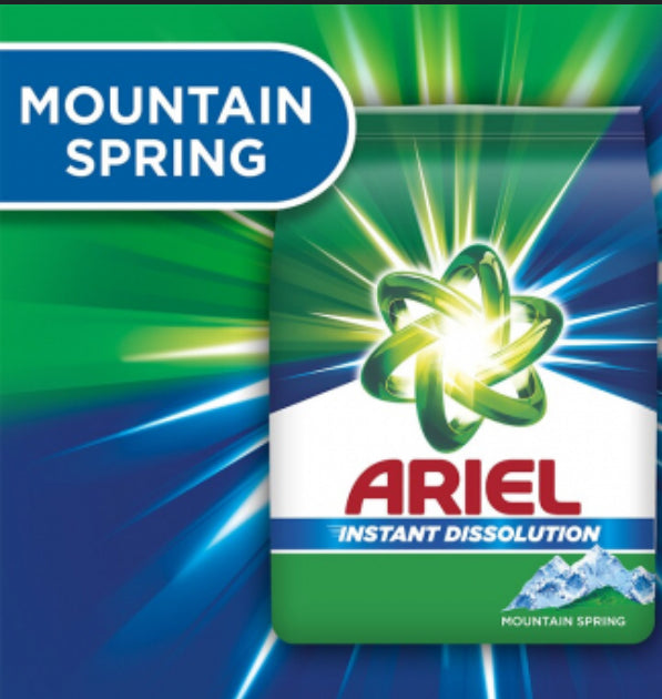 ARIEL POUDRE COULEUR 4 LAVAGES SOURCE DE MONTAGNE 300G