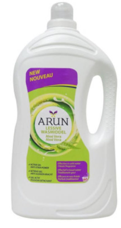 ARUN LESSIVE LIQUIDE 60 DOSES ALOE VERA. 4.020L