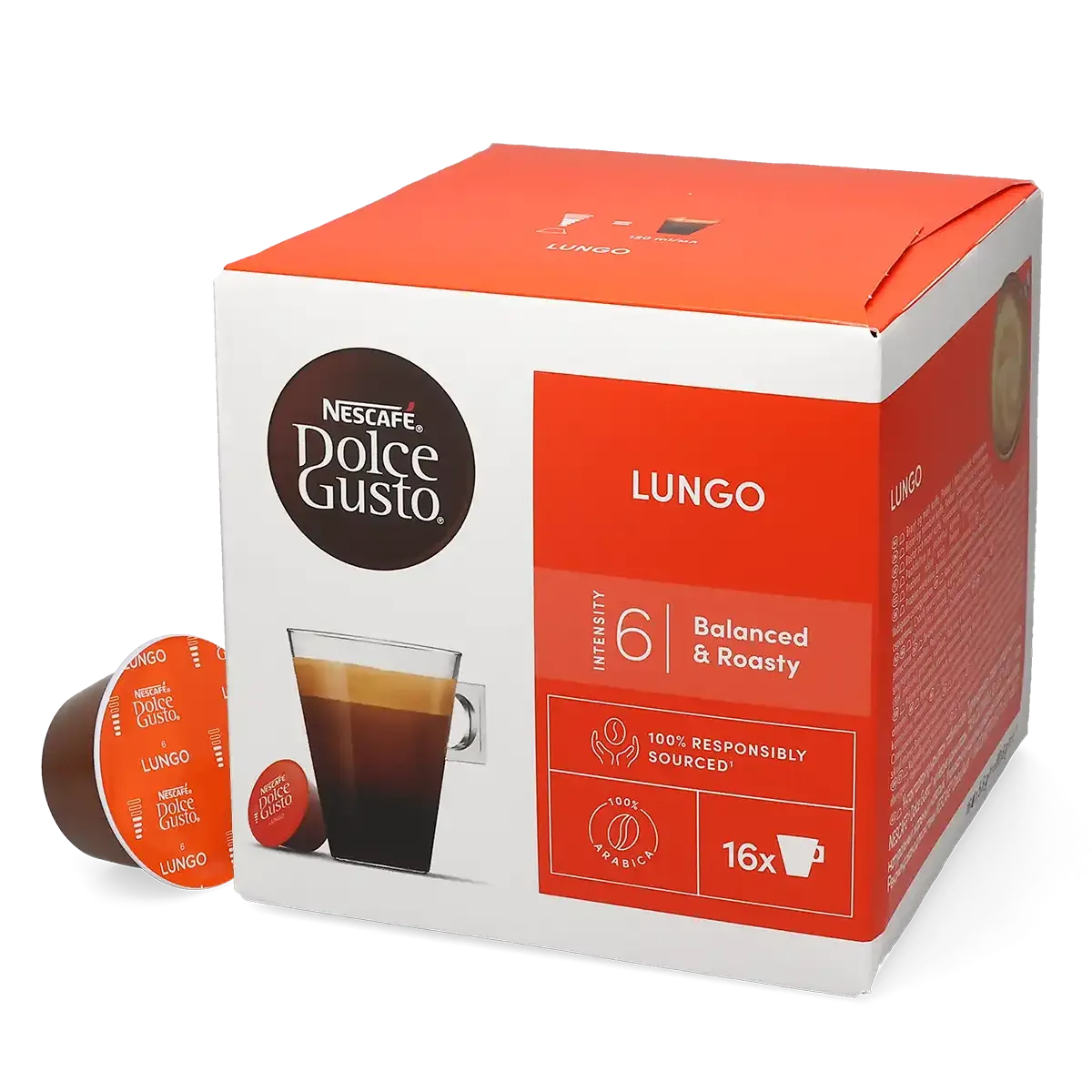 Nescafé Dolce Gusto Lungo - Café - 16 Capsules