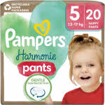 PAMPERS COUCHES BÉBÉ HARMONIE PANTS -TAILLE 5 - 27 COUCHES ( 12-17KG )