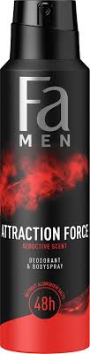 FA DEODORANT MEN ATTRACTION FORCE - 150ML 48H - Blaiche