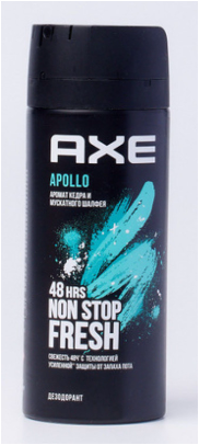 DEO AXE APOLLO 48H 150ML FR - Blaiche