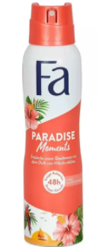 DEO FA PARADISE MOMENTS 150ML - Blaiche