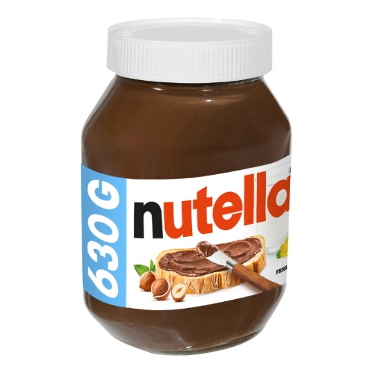 Pâte à Tartiner Noisettes Cacao NUTELLA — le pot de 630g — Lot de 3