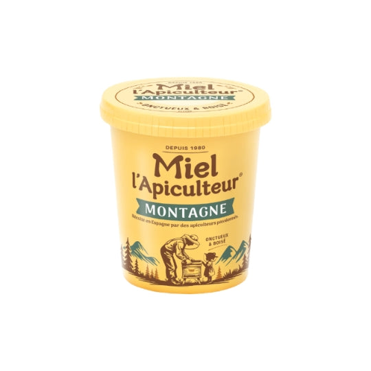 Miel de Montagne Crémeux MIEL L’APICULTEUR — le pot de 500 g — Lot de 3