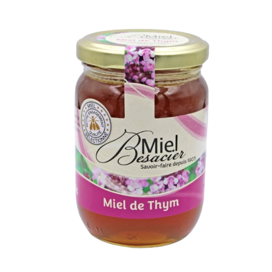 Miel De Thym Du Gatinais MIEL BESACIER — le pot de 500g — Lot de 3