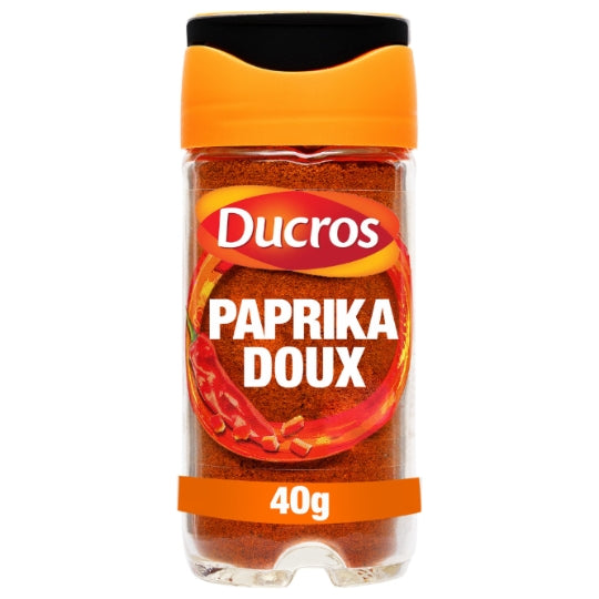 Paprika Doux DUCROS — le flacon de 40 g — Lot de 3
