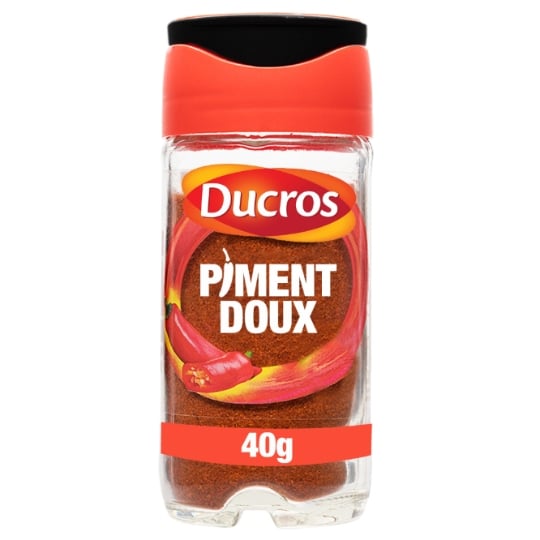 Piment Doux DUCROS — le flacon de 40 g — Lot de 3
