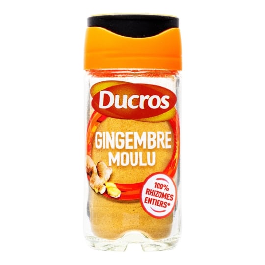 Gingembre Moulu DUCROS — le flacon de 26 g — Lot de 3