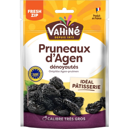 Pruneaux d'Agen dénoyautés VAHINE — le paquet de 250g — Lot de 3