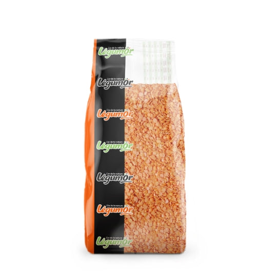 Lentilles Corail LEGUMOR — le paquet de 1 kg — Lot de 3