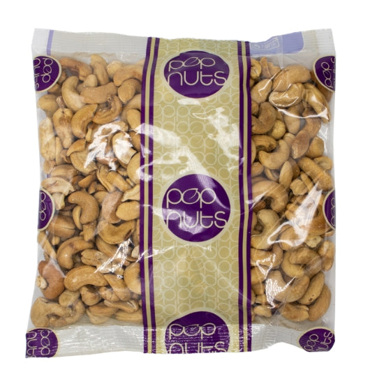 Noix de Cajou Grillées Salées POPNUTS — le paquet de 400g — Lot de 3