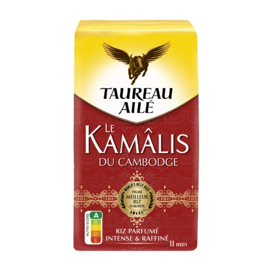 Riz Long Kamalis TAUREAU AILE — le paquet de 500g — Lot de 3