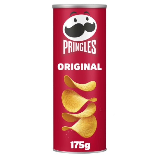 Chips Tuiles Nature PRINGLES — la boîte de 175g — Lot de 3