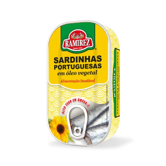 Sardines à l'huile RAMIREZ — la boite de 125g — Lot de 3