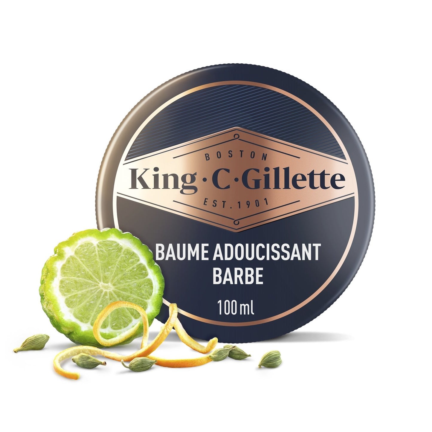 Baume Adoucissant Hydratant Barbe Homme Beurre de Cacao GILLETTE