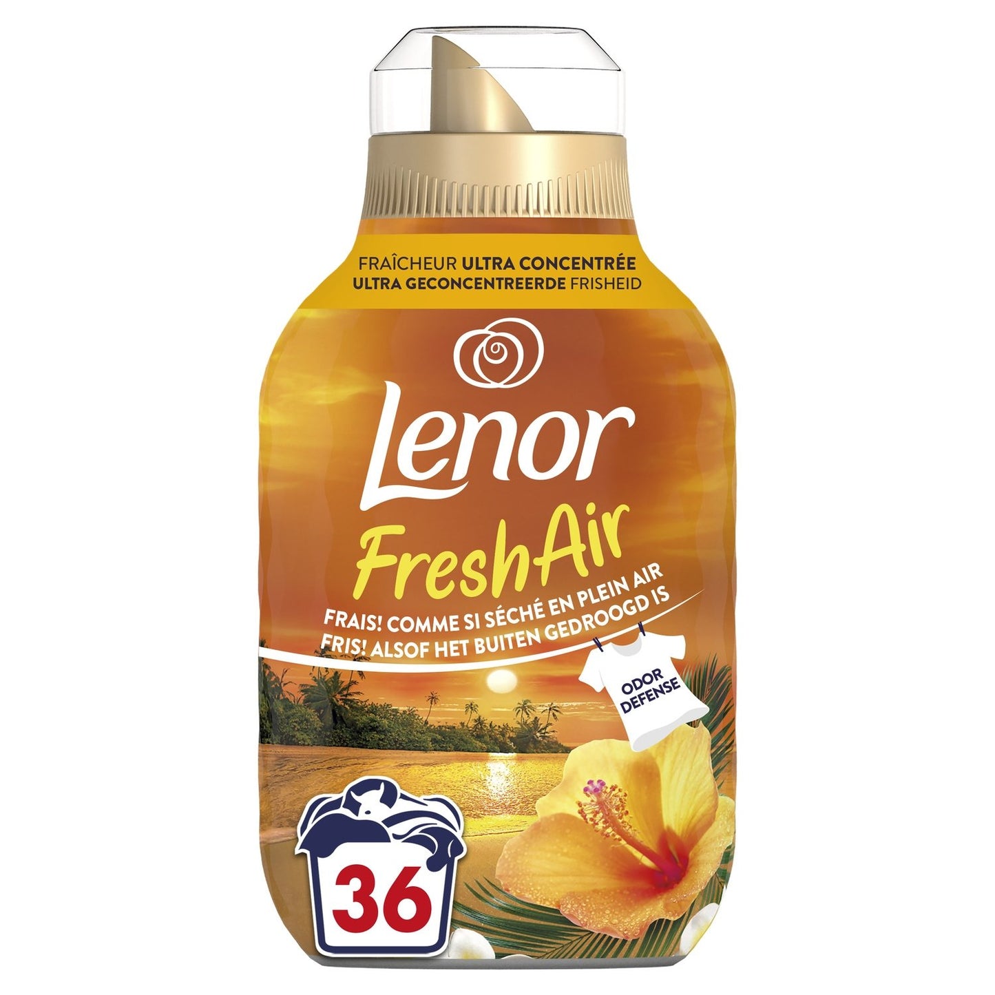 Adoucissant Concentré Fresh Air Soleil Tropical LENOR