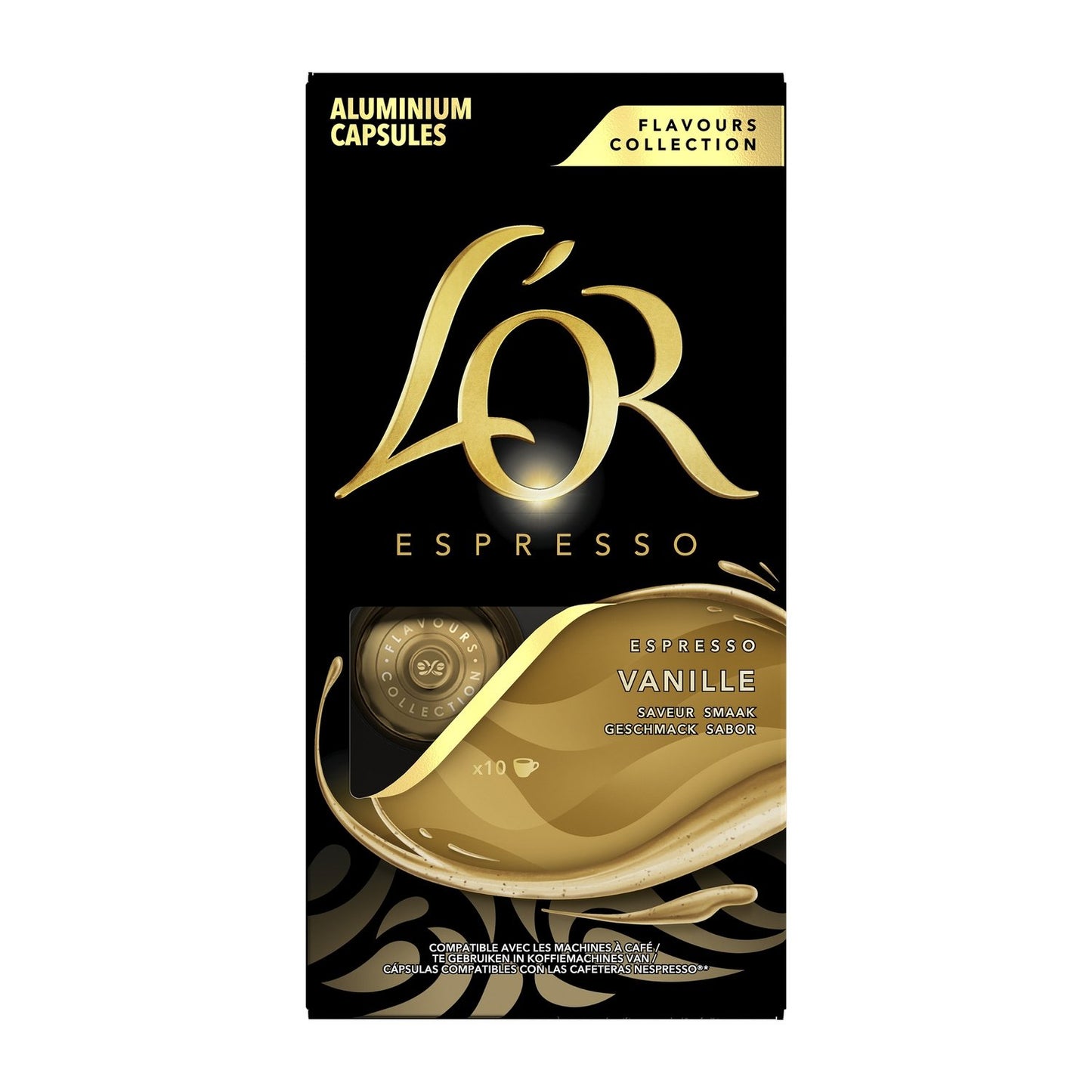 Café Capsules Vanille Compatible Nespresso L'OR