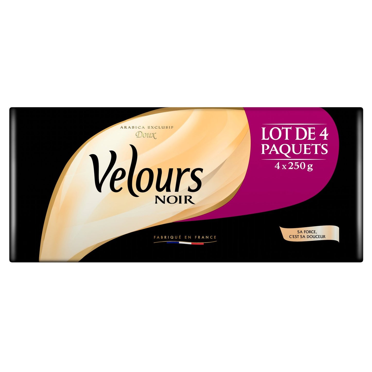 Café Moulu 100% Arabica Doux VELOURS NOIR